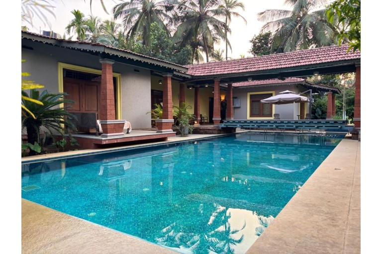 Surfs Whisperer 3BHK With Private Pool -Cansaulim